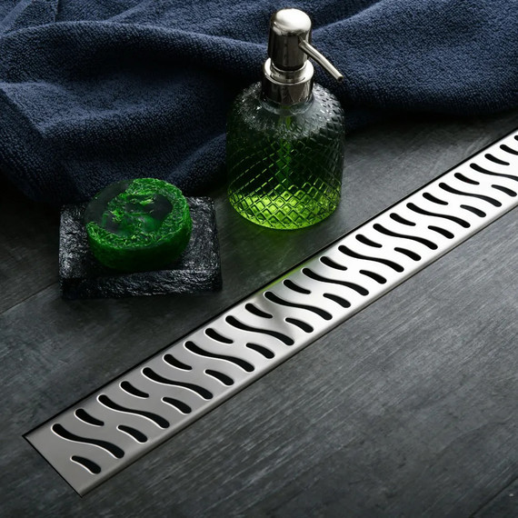 Трап Veconi Harmony 95 см V950H, хром глянцевый - фото 2