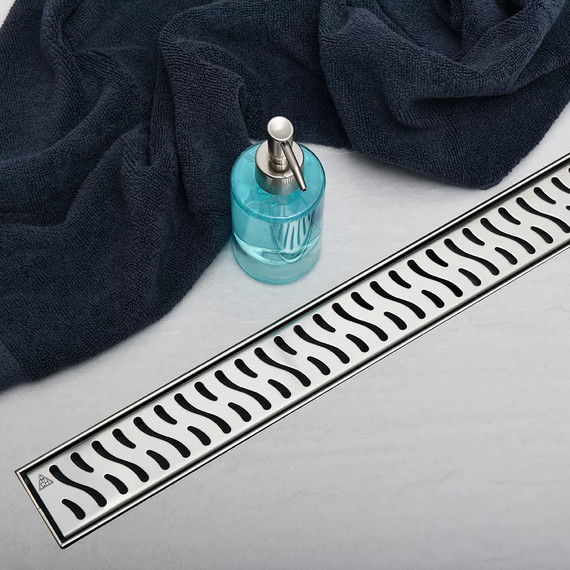 Трап Veconi N Harmony 35 см V350HN, хром глянцевый, Цвет производителя: хром глянцевый, Размер трапа: 350 - фото 2