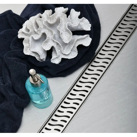 Трап Veconi N Harmony 35 см V350HN, хром глянцевый, Цвет производителя: хром глянцевый, Размер трапа: 350 - фото 5