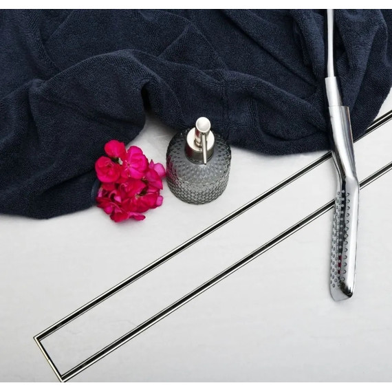 Трап Veconi N Klasik/Floor 95 см V950KN, хром глянцевый - фото 4