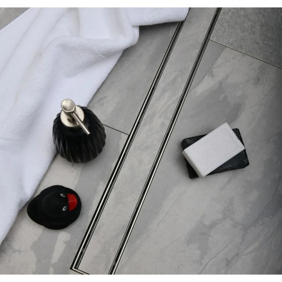 Трап Veconi N Klasik/Floor 45 см V450KN, хром глянцевый, Цвет производителя: хром глянцевый, Размер трапа: 450 - фото 6