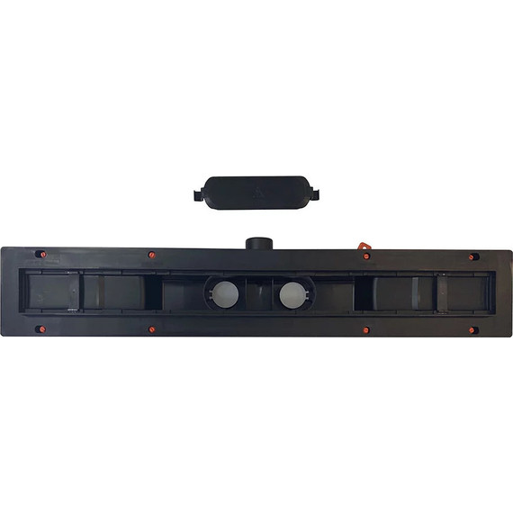 Трап Veconi Klasik/Floor Black 65 см V650KB, черный матовый (под плитку), Цвет производителя: чёрный матовый, Размер трапа: 650 - фото 5