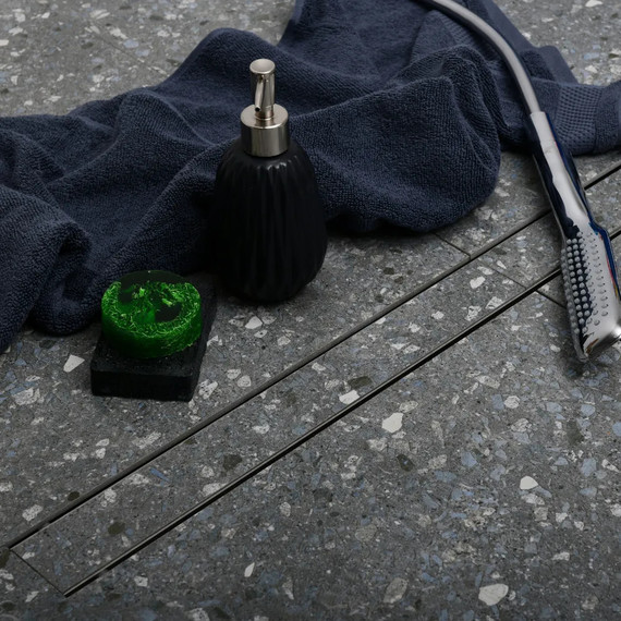 Трап Veconi Klasik/Floor 35 см V350K, хром глянцевый (под плитку), Цвет производителя: хром глянцевый, Размер трапа: 350 - фото 2