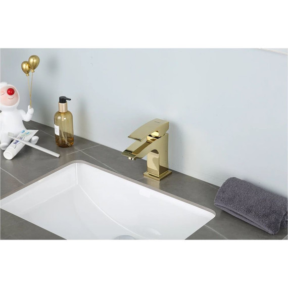 Смеситель для раковины Gappo G1007-13, золото - фото 2