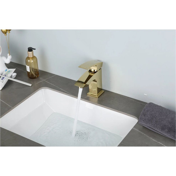 Смеситель для раковины Gappo G1007-13, золото - фото 14