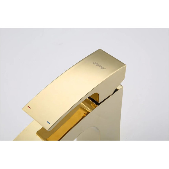 Смеситель для раковины Gappo G1007-13, золото - фото 5