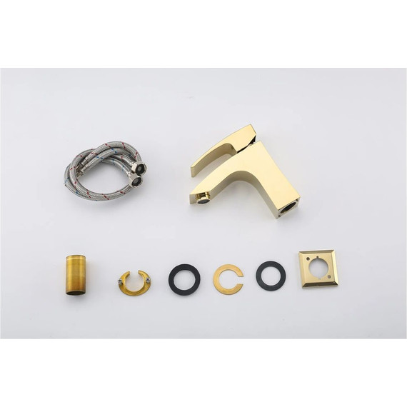 Смеситель для раковины Gappo G1007-13, золото - фото 6