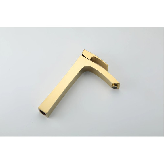 Смеситель для раковины высокий Gappo G1007-32, золото - фото, картинка 6 Смеситель для раковины высокий Gappo G1007-32, золото - фото 6