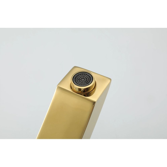 Смеситель для раковины высокий Gappo G1007-32, золото - фото, картинка 9 Смеситель для раковины высокий Gappo G1007-32, золото - фото 9