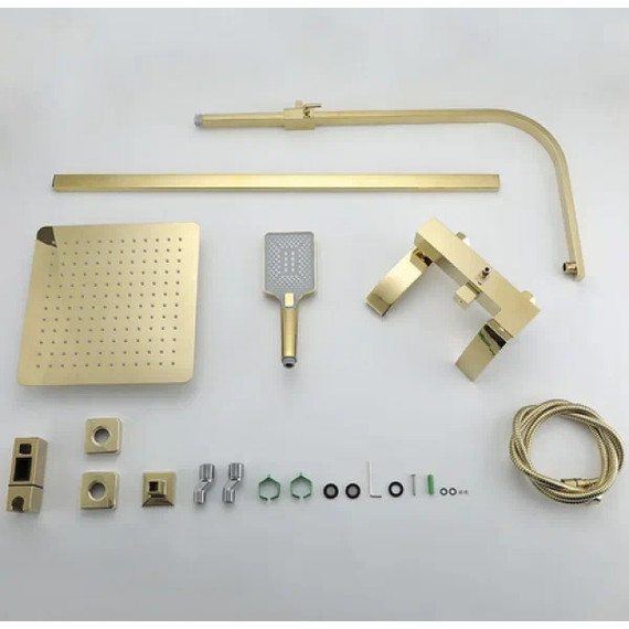 Душевая стойка Gappo Jacob G2407-3, золото - фото, картинка 8 Душевая стойка Gappo Jacob G2407-3, золото - фото 8
