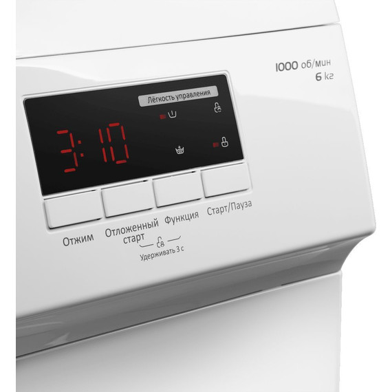 Стиральная машина Maunfeld MFWM106WH05 - фото, картинка 11 Стиральная машина Maunfeld MFWM106WH05 - фото 11