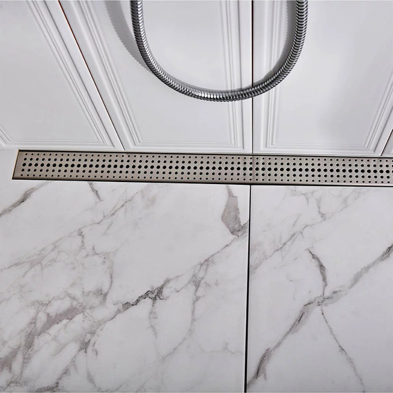 Трап Veconi Basic 55 см V550B, хром глянцевый - фото 2