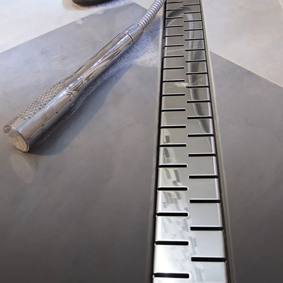 Трап Veconi Medium 95 см V950M, хром глянцевый - фото 2