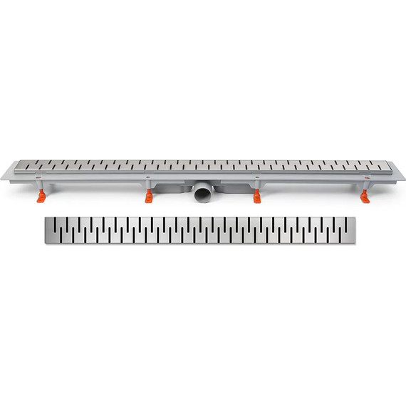 Трап Veconi Medium 95 см V950M, хром глянцевый - фото 4