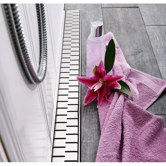 Трап Veconi N Medium 45 см V450MN, хром глянцевый, Цвет производителя: хром глянцевый, Размер трапа: 450 - фото 4