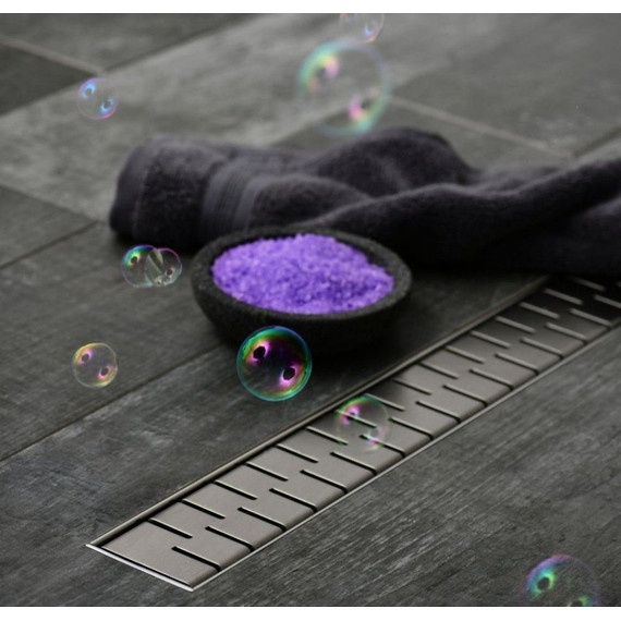 Трап Veconi N Medium 45 см V450MN, хром глянцевый, Цвет производителя: хром глянцевый, Размер трапа: 450 - фото 5