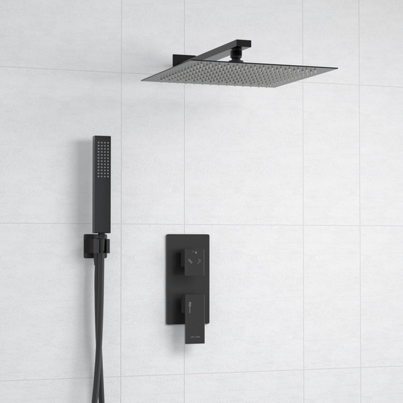 Душевая система для душа WasserKraft Abens A16162, черный - фото 2