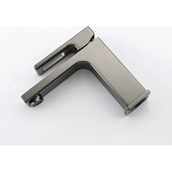 Смеситель для раковины Gappo G1017-9, оружейная сталь - фото, картинка 2 Смеситель для раковины Gappo G1017-9, оружейная сталь - фото 2