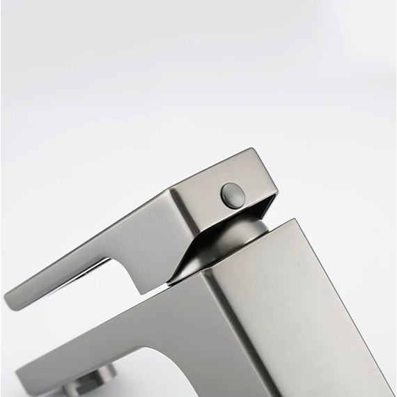 Смеситель для раковины Gappo G1017-9, оружейная сталь - фото, картинка 3 Смеситель для раковины Gappo G1017-9, оружейная сталь - фото 3