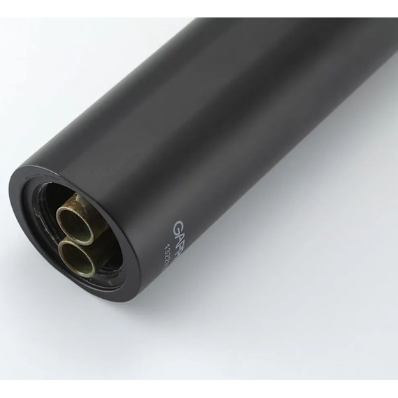 Смеситель для раковины высокий с локтевой (хирургической) ручкой Gappo G1021-26, черный, Цвет производителя: чёрный - фото 6