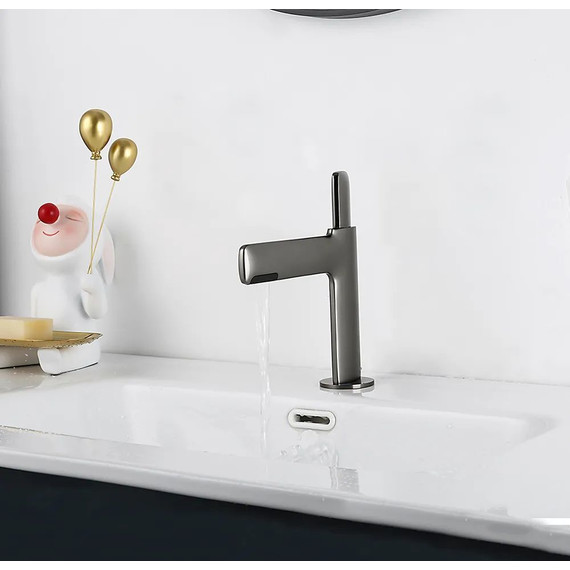 Смеситель для раковины Gappo G1052-89, оружейная сталь, Цвет производителя: оружейная сталь - фото 5