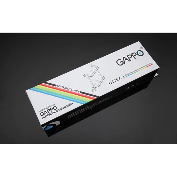 Cтеклянная полка Gappo G1707-2 - фото 7