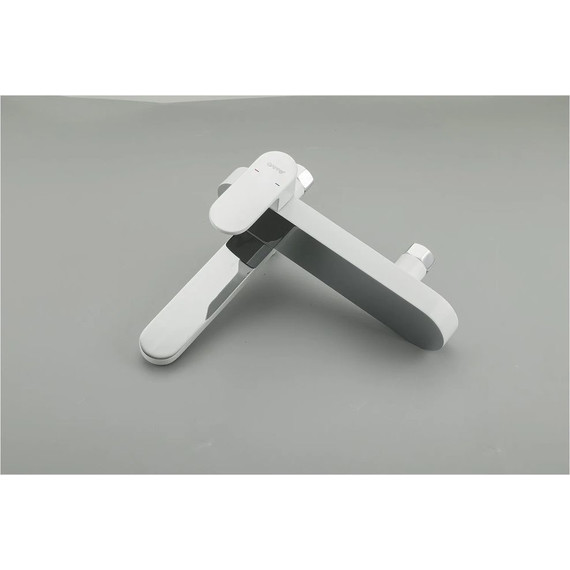 Смеситель для ванны с душевым гарнитуром Gappo G3283-8, хром/белый - фото 7