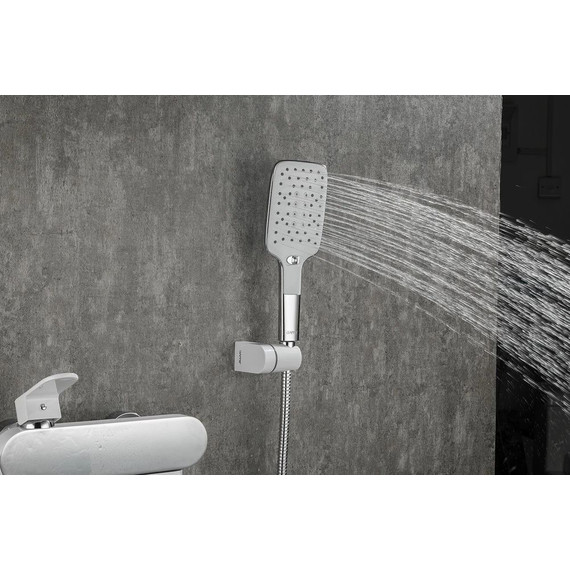Смеситель для ванны с душевым гарнитуром Gappo G3283-8, хром/белый - фото 15