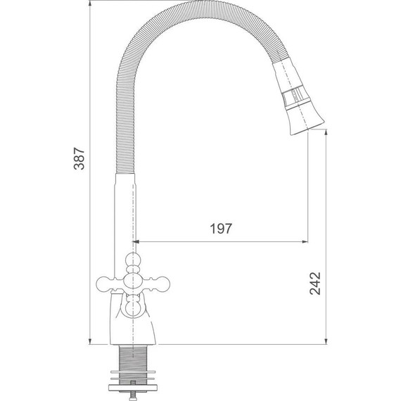 Смеситель для кухни Gappo G4089-4, бронза - фото 10