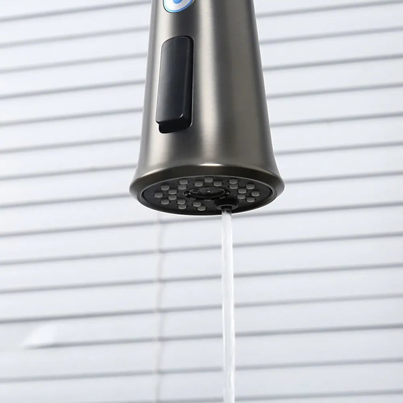 Смеситель для кухни Gappo G4398-69, оружейная сталь - фото 13