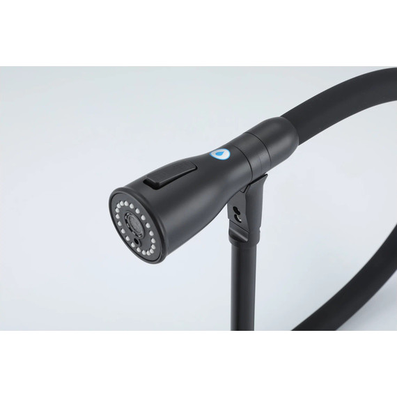 Смеситель для кухни Gappo G4399-76, черный - фото 5