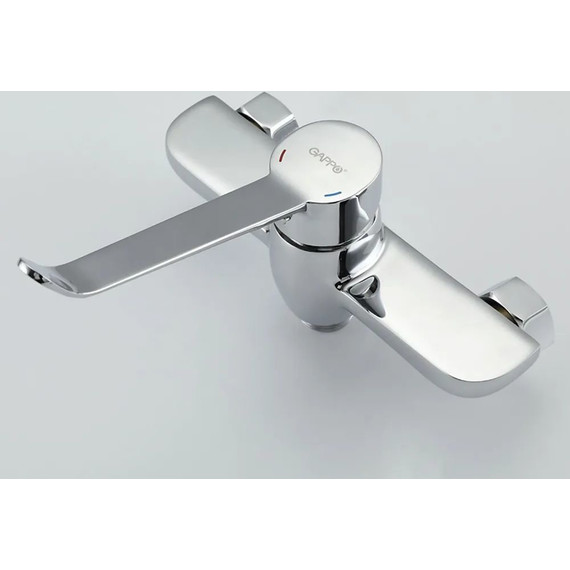 Смеситель для кухни с локтевой (хирургической) ручкой Gappo G4621 - фото 11