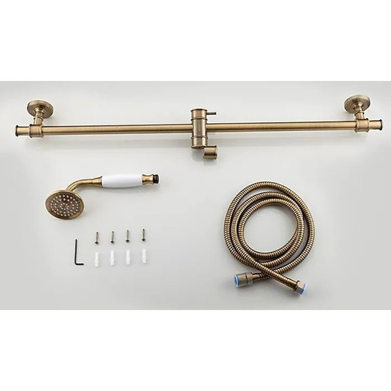 Душевой гарнитур Gappo G8017-4, бронза - фото 7