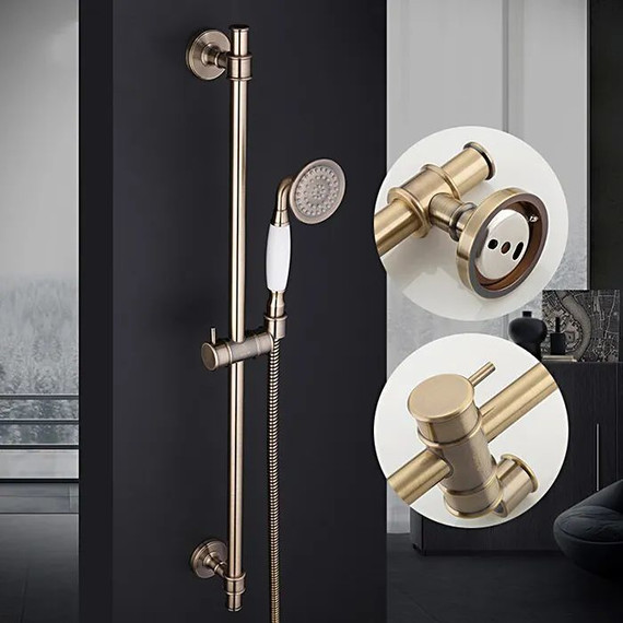 Душевой гарнитур Gappo G8017-4, бронза - фото 2