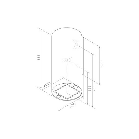 Вытяжка JET AIR PIPE IX/A/43 - фото 4