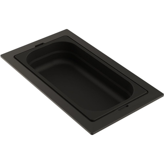 Контейнер для кухонной мойки Omoikiri DC-05 GB 4999091, графит - фото 