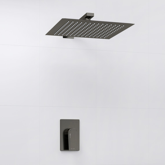 Душевая система для душа WasserKraft Wiese A84182, оружейная сталь - фото 2