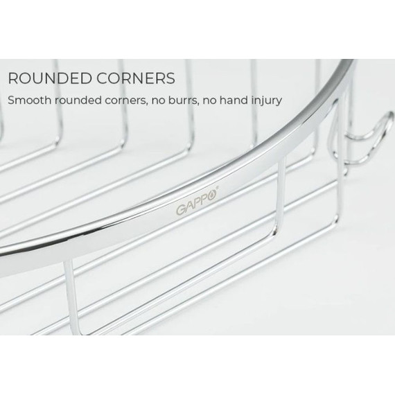 Полка угловая Gappo G334-2 - фото 3