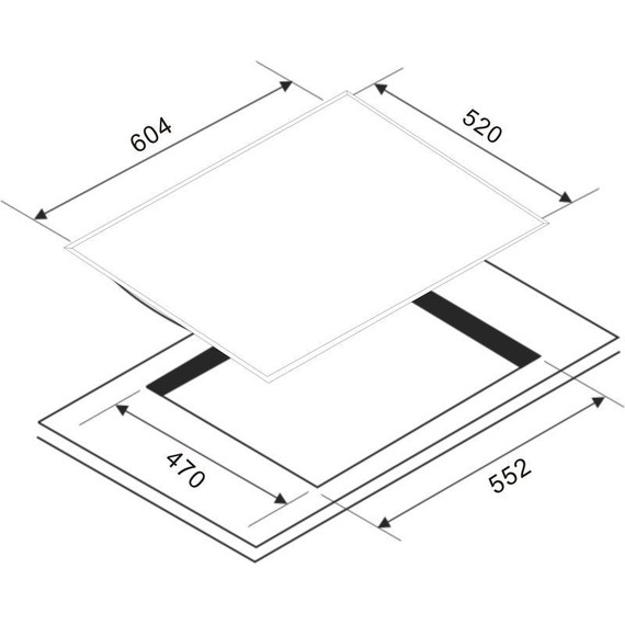 Газовая варочная поверхность Zigmund & Shtain MN 84.61 S (чёрное стекло) - фото 8