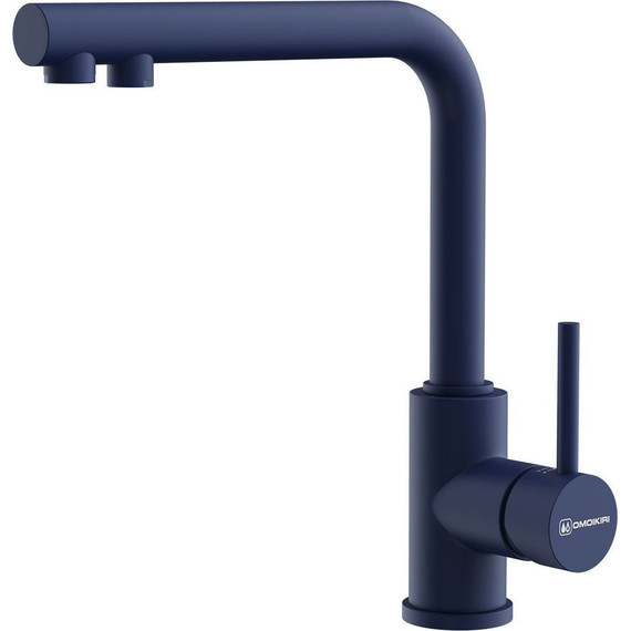 Смеситель для кухни Omoikiri Nakagawa 2 PLUS IB 4994444, indigo blue матовый - фото 