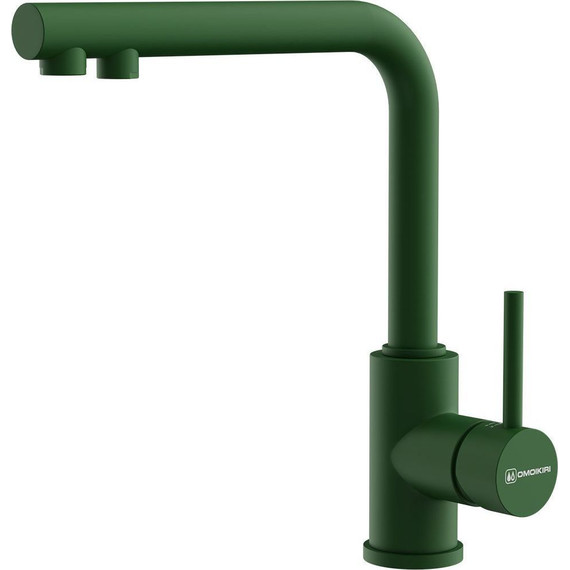 Смеситель для кухни Omoikiri Nakagawa 2 PLUS RG 4994443, royal green матовый - фото 