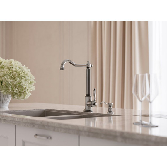 Смеситель для кухни Omoikiri Toshima SI 4994326, античное серебро - фото 2