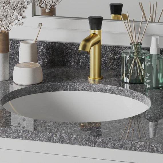 Смеситель для раковины Paini Domus 18PJ205PZ, золото матовое - фото 3