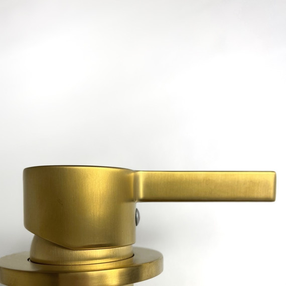 Смеситель для раковины настенный Paini Brera 74PJ208, золото матовое - фото 6