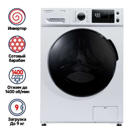 Стиральная машина Maunfeld MFWM149WH - фото 2