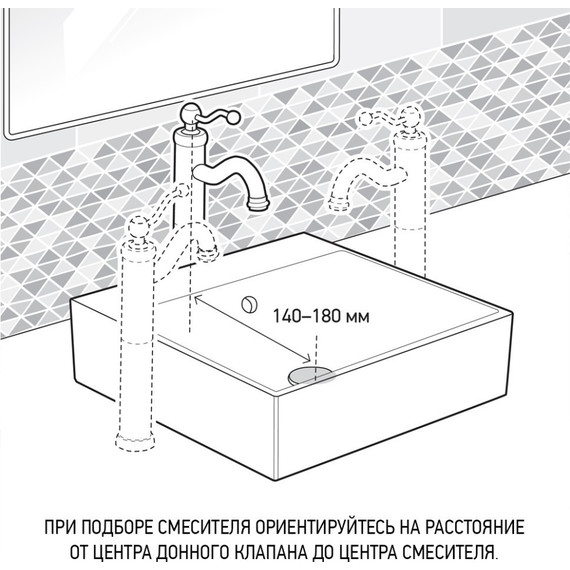 Смеситель для раковины высокий Paini Duomo 88PJ205LL, золото матовое - фото 4
