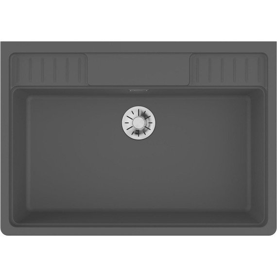 Кухонная мойка Omoikiri Kinokawa 90 GB 4993855, графит, Цвет производителя: графит - фото 