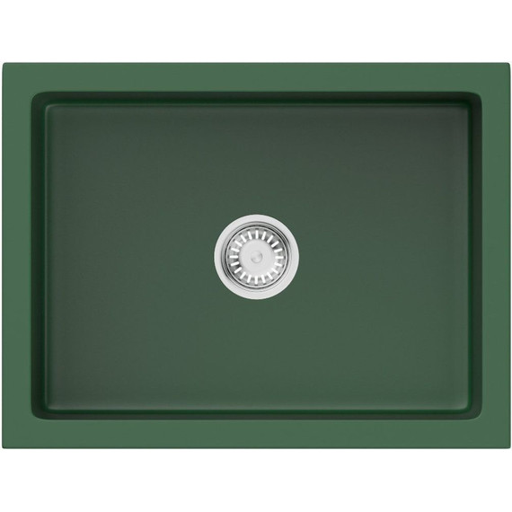 Кухонная мойка Omoikiri Mikura 61 rg-matt 4911256, royal green матовый, Цвет производителя: royal green матовый - фото 