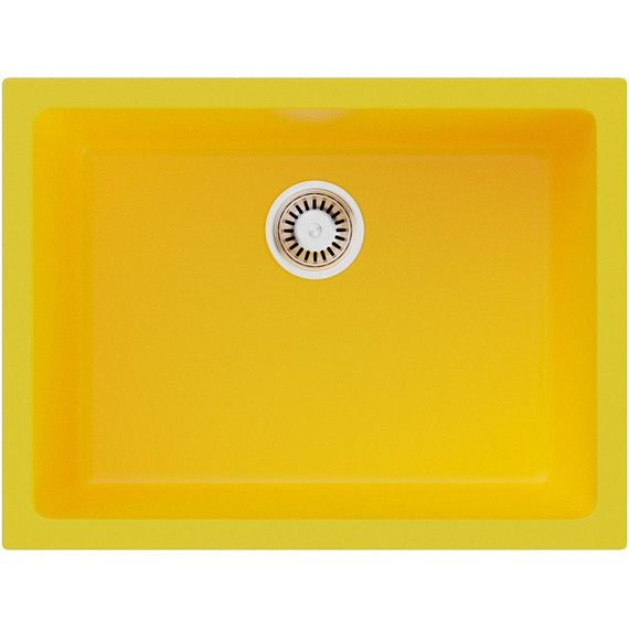 Кухонная мойка Omoikiri Okinoshima 61-U/I SL-Matt 4993134, sicilian lemon матовый, Цвет производителя: sicilian lemon матовый - фото 