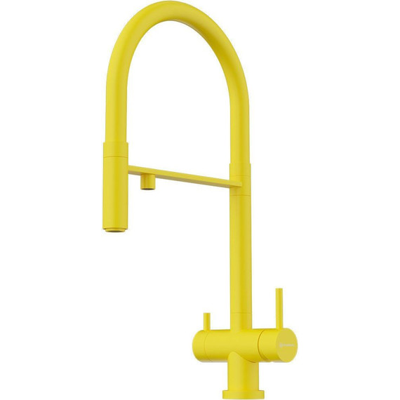 Смеситель для кухни Omoikiri Kanto SL 4994429, sicilian lemon матовый - фото 
